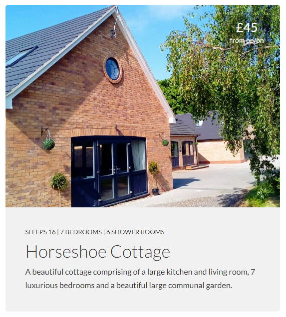 Take me to Horseshoe Cottage